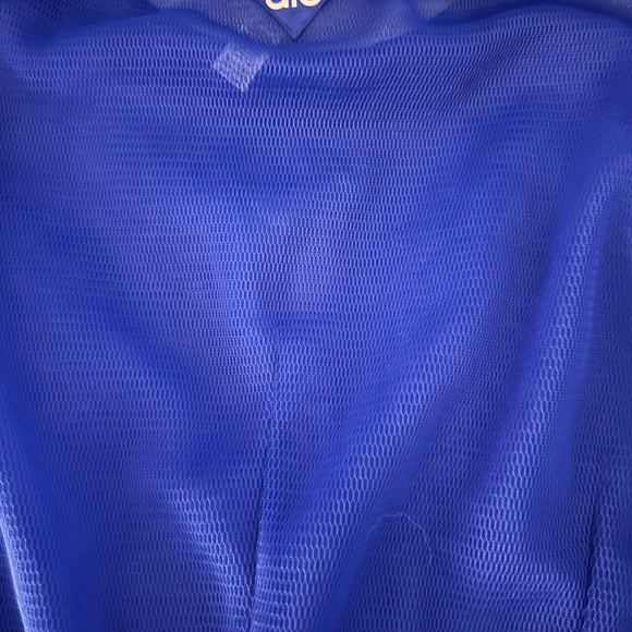 ALO yoga mesh, royal blue crop top - Picture 2 of 3